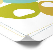 ビーンズ ミッドセンチュリーモダン風ポスター ポスター (角)