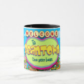 ビーンタウンコーヒーマグ マグカップ (中央)