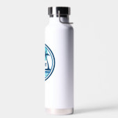 ビーンポイントビーチフロリダパームツリーバード ウォーターボトル (左面)