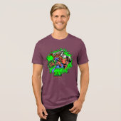 ビーン！ヒーローたち トライブレンドＴシャツ (正面全面)