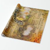 ビーヴィンテージ ラッピングペーパー (アンロールド)