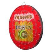 ビー予測できなアートプリント ダーツボード (正面右)