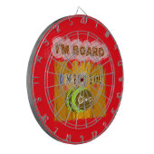 ビー予測できなアートプリント ダーツボード (正面左)