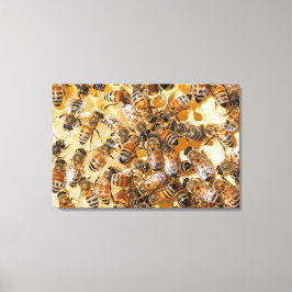 ビー保ズアットアロズハニーファーム キャンバスプリント