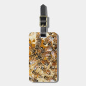 ビー保ズアットアロズハニーファーム ラゲッジタグ (正面縦)