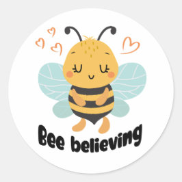 「ビー信じズやる気を起こさせる」 ラウンドシール