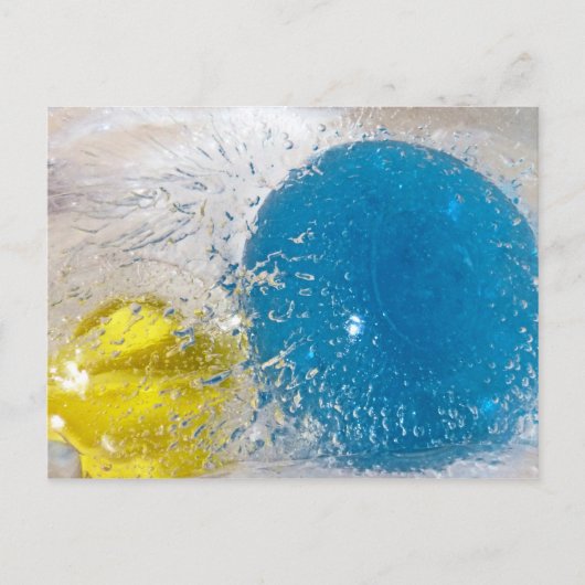 ビー凍っていブル ポストカード (正面)