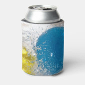 ビー凍っていブル 缶クーラー (缶裏面)