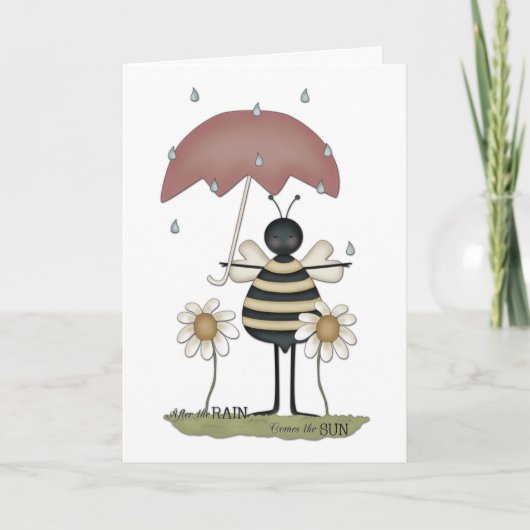 ビー勇気付けられる カード (正面)