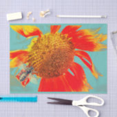 ビー及びヒマワリティッシュペーパー 薄葉紙 (クラフト)