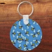 ビー壁紙 キーホルダー (正面)