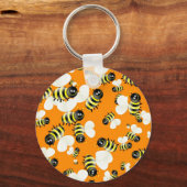 ビー壁紙 キーホルダー (正面)