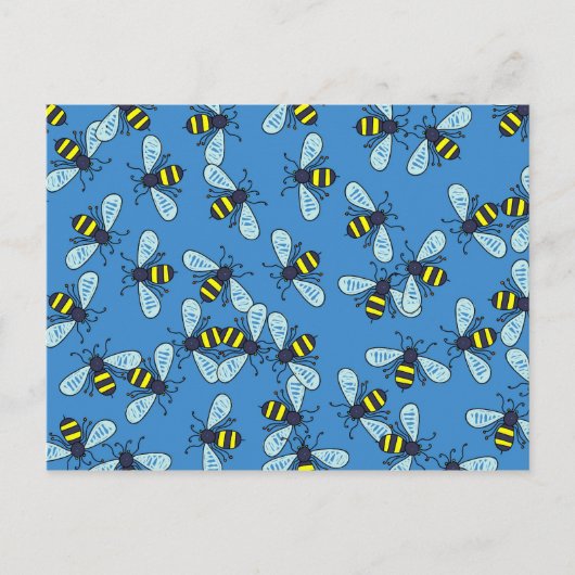 ビー壁紙 ポストカード (正面)