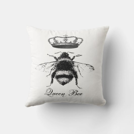ビー女王(Queen Bee) クッション (裏面)