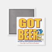 ビー得ル熱狂する マグネット (正面/裏面)