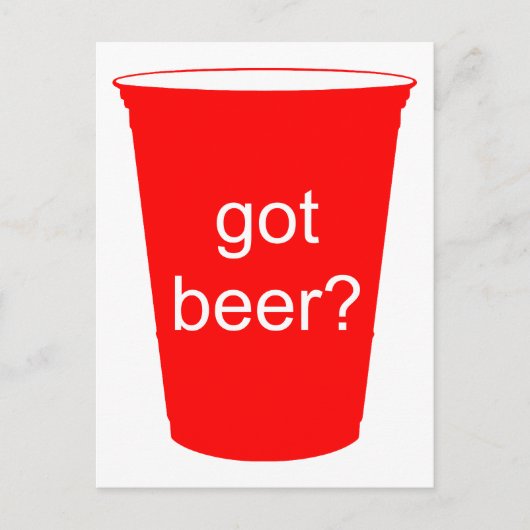 ビー得ル？ ポストカード (正面)