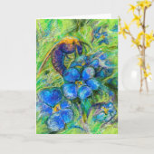 ビー忘れとミーでない花 カード (黄色い花)