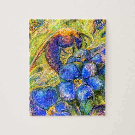 ビー忘れとミーでない花 ジグソーパズル (縦)