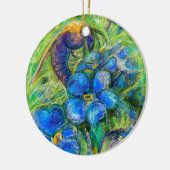 ビー忘れとミーでない花 セラミックオーナメント (左)