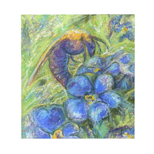 ビー忘れとミーでない花 ノートパッド (正面)