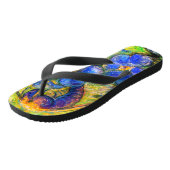 ビー忘れとミーでない花 ビーチサンダル (アングル)