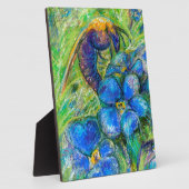 ビー忘れとミーでない花 フォトプラーク (側面)