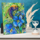 ビー忘れとミーでない花 フォトプラーク (側面)