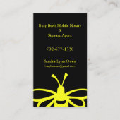 ビー忙しの携帯公証ロイヤリティカード20ドル現金 名刺 (正面)