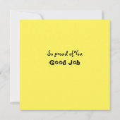 ビー忙しズノートカード サンキューカード (裏面)