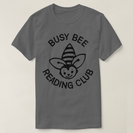 ビー忙しズ読クラブ Tシャツ (デザイン正面)