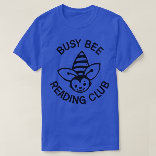 ビー忙しズ読クラブ Tシャツ (デザイン正面)