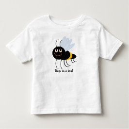 ビー忙しズ・バズのAboutBeesコットンの幼児用Tシャツとして トドラーTシャツ