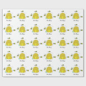 ビー忙しチとそのミツバチ ラッピングペーパー (フラット)