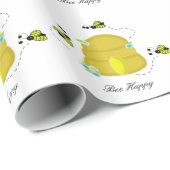 ビー忙しチとそのミツバチ ラッピングペーパー (ロールコーナー)