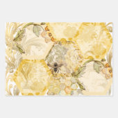 ビー忙しツ包装紙フラットシートセット3 ラッピングペーパーシート (正面2)