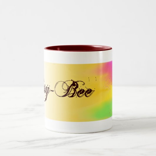 ビー忙しティーマグ ツートーンマグカップ (中央)