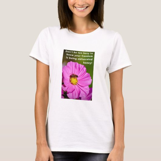 ビー忙しトTシャツ Tシャツ (正面)