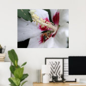 ビー忙しハイビスカス花粉パーティー ポスター (ホームオフィス)