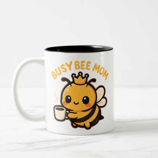 ビー忙しマモコーヒービー ツートーンマグカップ (左)