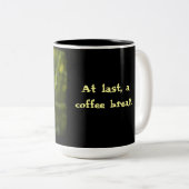 ビー忙し忙しコーヒーブレイク ツートーンマグカップ (正面右)