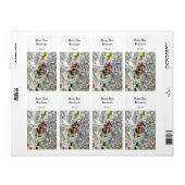 ビー忙し～ミートワインラベル ラベル (フルシート)