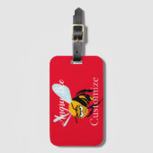 ビー怒サンダー_コーブ ラゲッジタグ (正面縦)