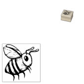 ビー愛かわいい養蜂家を愛するハチの芸術 ラバースタンプ (押印)