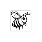 ビー愛かわいい養蜂家を愛するハチの芸術 ラバースタンプ (インプリント)