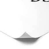 ビー感動的愛好家word artポスター ポスター (角)