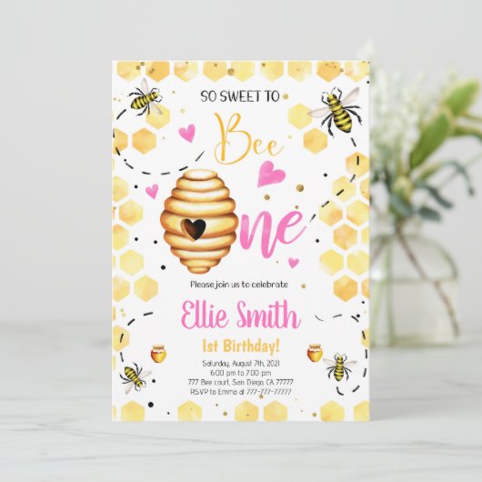 ビー招待状 招待状 (スタンド正面)