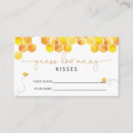 ビー推測キスブライダルゲーム エンクロージャーカード