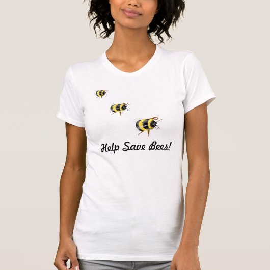 ビー救ス救ザワールド – ビーレディバグアート Tシャツ (正面)