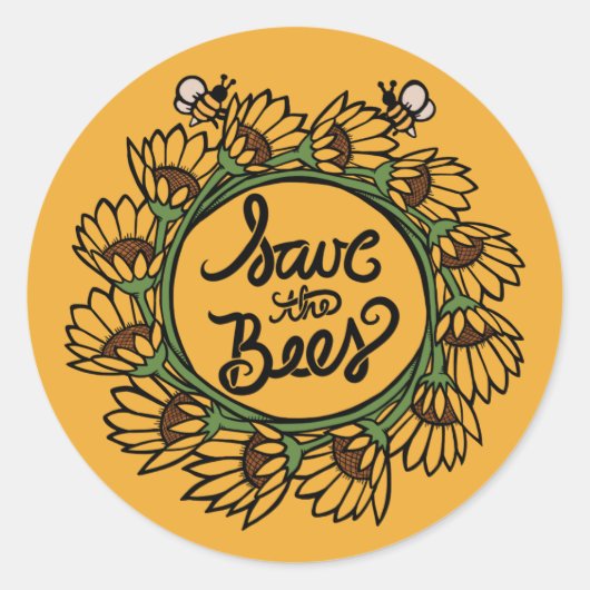 ビー救ズの日 ラウンドシール (正面)