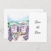 ビー救ズの水彩絵葉書 ポストカード (正面/裏面)